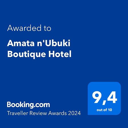 Amata N'Ubuki Boutique Hotel Ltd Kigali Dış mekan fotoğraf